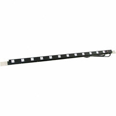 Proline - Workbench & Workstation Power Bar - 2" Deep, Use with 60" Proline Bench - USA Tool & Supply