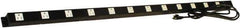 Proline - Workbench & Workstation Power Bar - 2" Deep, Use with Proline Workbench - USA Tool & Supply