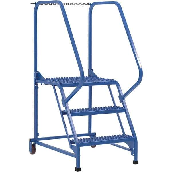 Vestil - Maintenance Ladder - Blue, Use with Ladders Above 32' - USA Tool & Supply