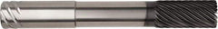 Kennametal - 16mm, 11 Flute, Single End, Solid Carbide, 1mm Corner Radius End Mill - 141mm OAL, 36° Helix, Right Hand Flute, 32mm LOC, Right Hand Cut, 80mm Extended Reach - USA Tool & Supply