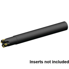 Kennametal - 20mm Cut Diam, 0.9mm Max Depth, 20mm Shank Diam, Cylindrical Shank Indexable High-Feed End Mill - Screw Holding Method, XP..0603.R Insert, 7792VXP06 Toolholder, Through Coolant - USA Tool & Supply