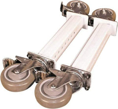 Proline - Workbench & Workstation Caster Set - 4" Deep, Use with Proline Models HD and LHD - USA Tool & Supply