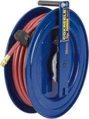 CoxReels - 25' Spring Retractable Hose Reel - 300 psi, Hose Included - USA Tool & Supply