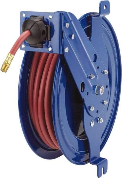 CoxReels - 50' Spring Retractable Hose Reel - 300 psi, Hose Not Included - USA Tool & Supply