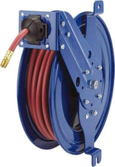 CoxReels - 25' Spring Retractable Hose Reel - 4,000 psi, Hose Included - USA Tool & Supply