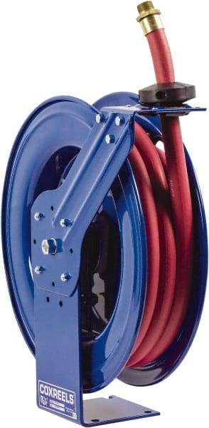 CoxReels - 25' Spring Retractable Hose Reel - 300 psi, Hose Included - USA Tool & Supply