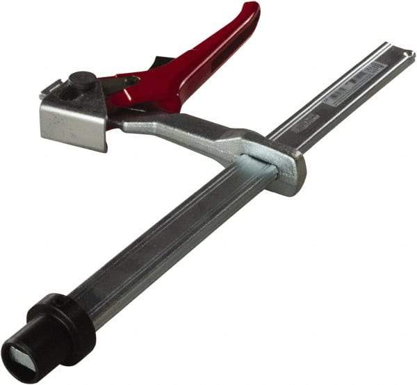 Bessey - 4" Throat Depth, 8" Max Capacity, Standard Sliding Arm Clamp - 650 Lb Clamping Pressure - USA Tool & Supply