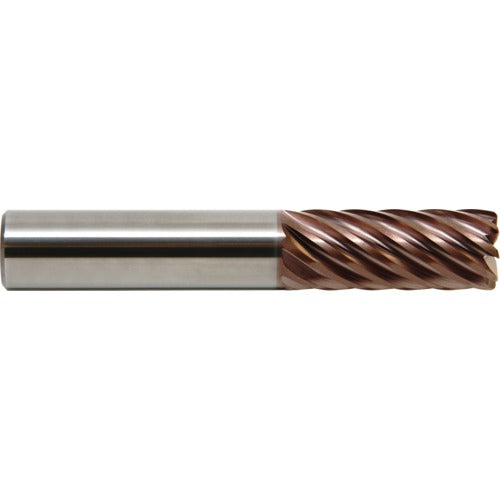 16.0mm Dia. × 16.0mm Shank × 42 mm DOC × 92 mm OAL, Carbide, ALTima® Xtreme, 9 Flute, Straight, Corner Radius, Solid End Mill - Exact Industrial Supply