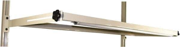 Proline - Workbench & Workstation Overhead Light Frame/Fixture - 24" Deep, Use with 60" Proline Bench - USA Tool & Supply