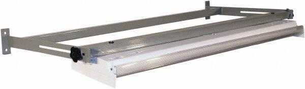 Proline - Workbench & Workstation Overhead Light Frame/Fixture - 24" Deep, Use with 72" Proline Bench - USA Tool & Supply