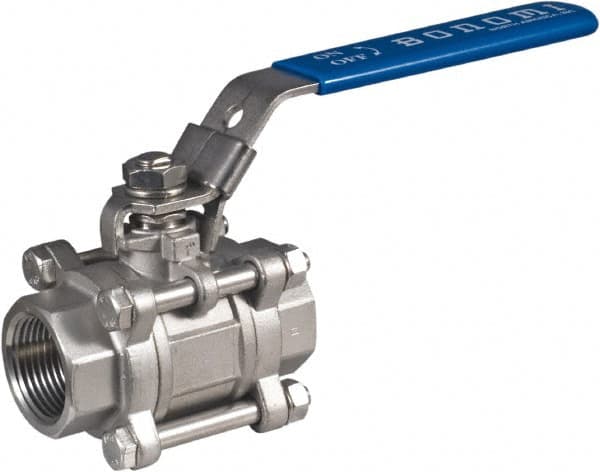 Full Port Manual Ball Valve: 4″ Pipe, Full Port NPT