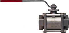Steam Service Manual Ball Valve: 4″ Pipe, Full Port NPT