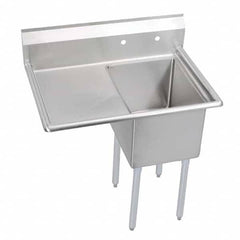 ELKAY - Stainless Steel Sinks Type: Scullery Sink Outside Length: 36-1/2 (Inch) - USA Tool & Supply