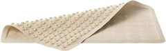 Rubbermaid - 36" Long x 18" Wide, Rubber Plumbed Wash Station Bath Tub Mat - Beige Matting - USA Tool & Supply