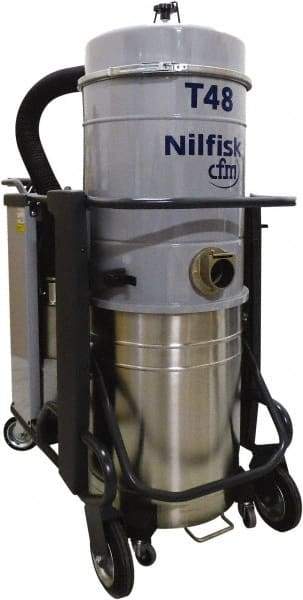 Nilfisk - 26 Gal, Painted Steel Tank, Wet/Dry, Vacuum - 6.43 hp, 10.4 Amps - USA Tool & Supply