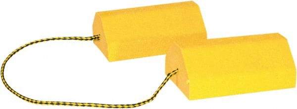Buyers Products - 9-1/2" Wide x 4" High x 6" Deep, Composite Wheel Chock - USA Tool & Supply