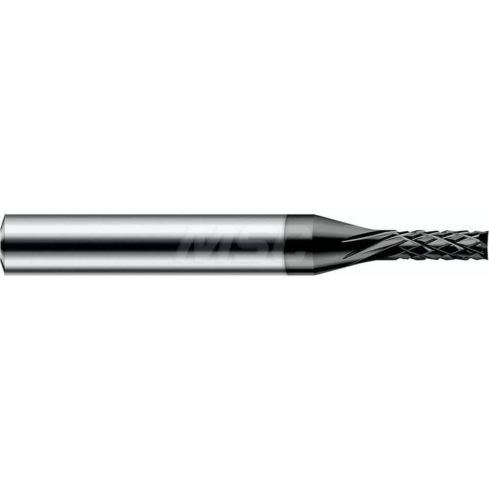 Harvey Tool - 1/16" Diam, 0.186" LOC, 1/8" Shank Diam, 6-Flute End Mill-End Diamond-Pattern Router Bit