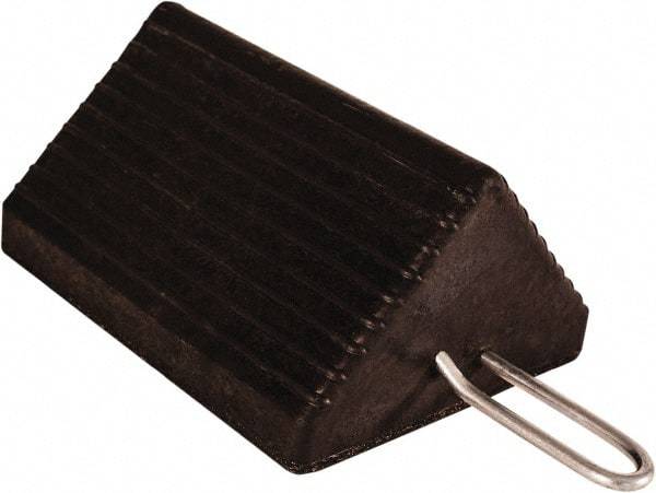 Buyers Products - 10" Wide x 5" High x 8" Deep, Rubber Wheel Chock - USA Tool & Supply