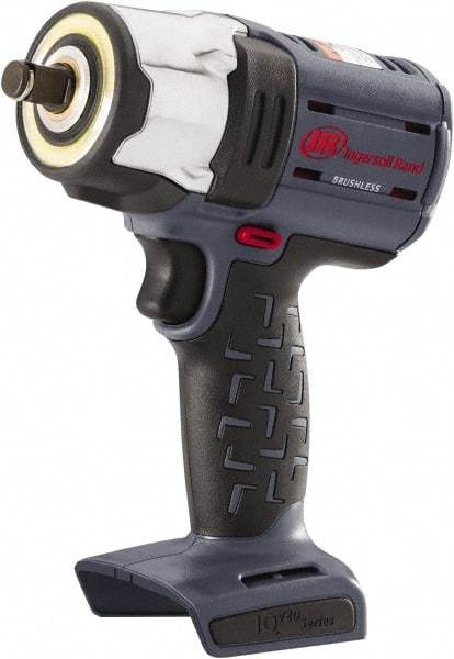 Ingersoll-Rand - 1/2" Drive 20 Volt Pistol Grip Cordless Impact Wrench & Ratchet - 2,100 RPM, 0 to 3,100 BPM, 360 Ft/Lb Torque, Lithium-Ion Batteries Not Included - USA Tool & Supply