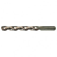 #22 RHS / RHC HSS-CO 8% (M42) 135 Degree Split Point Heavy Duty Cobalt Drill - Straw / Gold Oxide - USA Tool & Supply