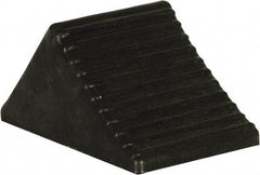 Buyers Products - 5" Wide x 5" High x 6" Deep, Rubber Wheel Chock - USA Tool & Supply