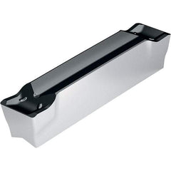 Walter - CE4 Grade WSM23S, 3mm Cutting Width Cutoff Insert - 0.2mm Corner Radius, TiAlN+Al2O3+(Al) Finish - USA Tool & Supply
