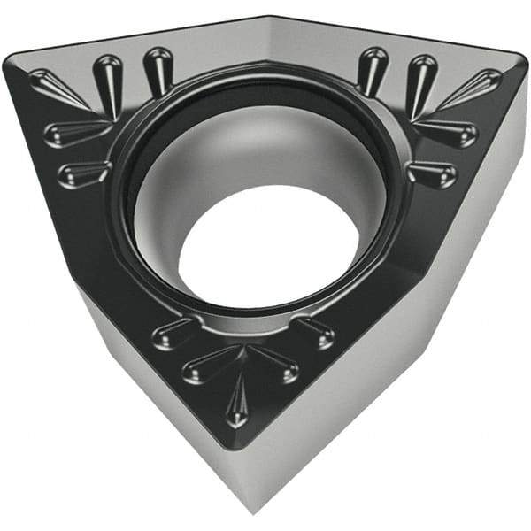 Walter - WCMT1.81.50.5 RM4 Grade WSM20S Carbide Turning Insert - 80° Trigon, 5.72mm Inscr Circle, 3/32" Thick, 0.2mm Corner Radius - USA Tool & Supply