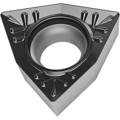 Walter - WCMT1.81.50.5 RM4 Grade WSM20S Carbide Turning Insert - 80° Trigon, 5.72mm Inscr Circle, 3/32" Thick, 0.2mm Corner Radius - USA Tool & Supply