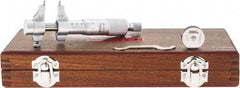 SPI - 5 to 30mm, Mechanical Inside Micrometer - 0.01mm Graduation, 0.007mm Accuracy, Ratchet Stop Thimble - USA Tool & Supply