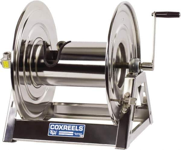 CoxReels - 100' Manual Hose Reel - 3,000 psi, Hose Not Included - USA Tool & Supply