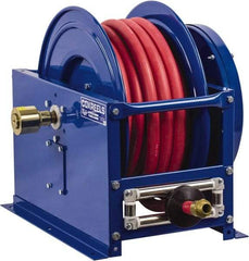 CoxReels - 25' Spring Retractable Hose Reel - 300 psi, Hose Included - USA Tool & Supply