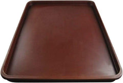 Made in USA - 14-1/4" Long x 9-1/2" Wide x 1-1/4" Deep Lid Tray - Polypropylene - USA Tool & Supply