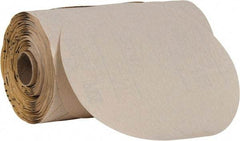 SIA Abrasives - 6" Diam, 320 Grit Aluminum Oxide Adhesive PSA Disc - Extra Fine Grade, B Weighted Paper Backing, For Low Speed Dual-Action Sanders, Orbital Sanders - USA Tool & Supply