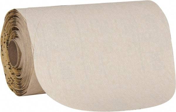 SIA Abrasives - 6" Diam, 400 Grit Aluminum Oxide Adhesive PSA Disc - Super Fine Grade, B Weighted Paper Backing, For Low Speed Dual-Action Sanders, Orbital Sanders - USA Tool & Supply
