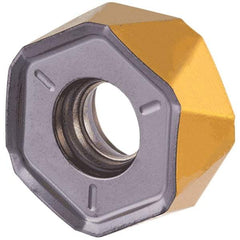 Iscar - H1200 HXCU0606 TR Grade IC845 Carbide Milling Insert - AlTiN Finish, 7.15mm Thick, 14.88mm Inscribed Circle, 1.6mm Corner Radius - USA Tool & Supply