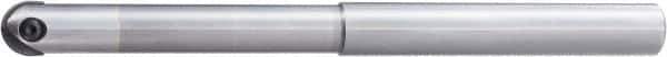 OSG - 3/4" Cut Diam, 3/4" Max Depth of Cut, 3/4" Shank Diam, 7" OAL, Indexable Ball Nose End Mill - Straight Shank, PFB Toolholder, PFB Insert - USA Tool & Supply