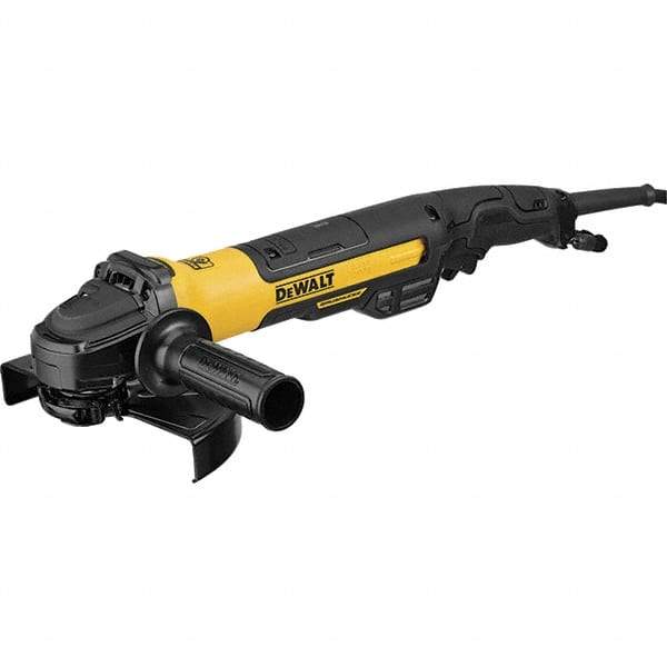 DeWALT - 7" Wheel Diam, 8,500 RPM, Corded Angle & Disc Grinder - 5/8-11 Spindle, 13 Amps - USA Tool & Supply