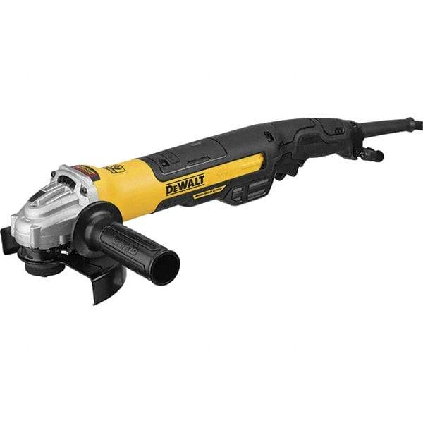 DeWALT - 5 & 6" Wheel Diam, 9,000 RPM, Corded Angle & Disc Grinder - 5/8-11 Spindle, 13 Amps - USA Tool & Supply