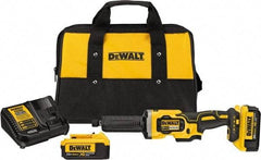 DeWALT - 1-1/2" Wheel Diam, 25,000 RPM, Cordless Angle & Disc Grinder - 1/4-20 Spindle, 20 Volts - USA Tool & Supply