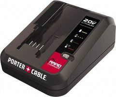 Porter-Cable - 20 Volt, Lithium-Ion Power Tool Charger - 20 Volt MAX Batteries Power Source - USA Tool & Supply