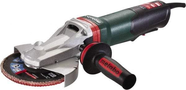 Metabo - 6" Wheel Diam, 9,600 RPM, Corded Angle & Disc Grinder - 5/8-11 Spindle, 13.5 Amps - USA Tool & Supply
