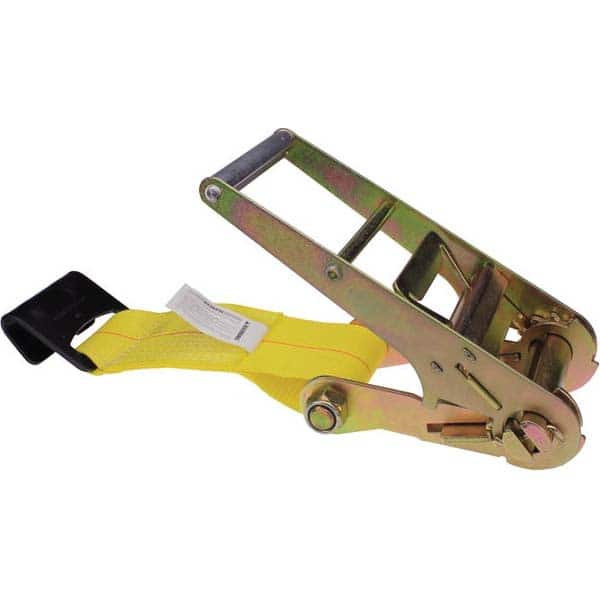 US Cargo Control - Slings & Tiedowns (Load-Rated) Type: Ratchet Tie Down Width (Inch): 4 - USA Tool & Supply