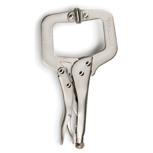 11″ LOCKING C-CLAMP W/ SWIVEL PADS - USA Tool & Supply