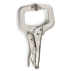 11″ LOCKING C-CLAMP W/ SWIVEL PADS - USA Tool & Supply