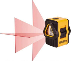 Johnson Level & Tool - 3 Beam 50' Max Range Self Leveling Cross Line Laser - Red Beam, 5/32 at 30' Accuracy - USA Tool & Supply