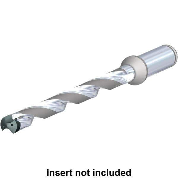 Kennametal - Series KenTIP FS, Head Connection T, 12xD, 20mm Shank Diam, Drill Body - 50mm Drill Body Length to Flange, KTFS Toolholder, 15mm Nose Diam, 269mm OAL, 269mm Drill Body Length, 205.6mm Flute Length - USA Tool & Supply