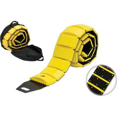 TAPCO - 120" Long x 8-3/4" Wide x 1-3/4" High, Speed Bump - Yellow, Plastic - USA Tool & Supply