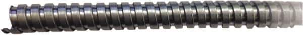 Anaconda Sealtite - 5/16" Trade Size, 250' Long, Flexible Metallic Conduit - Galvanized Steel, 7.9375mm ID, Gray - USA Tool & Supply