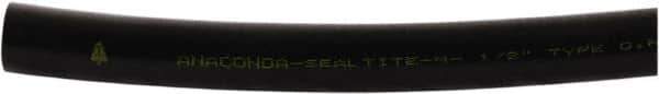 Anaconda Sealtite - 3/8" Trade Size, 100' Long, Flexible Liquidtight Conduit - Galvanized Steel & PVC, 3/8" ID, Black - USA Tool & Supply
