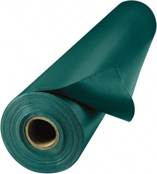 Steiner - 61" Wide Vinyl Laminated Polyester Welding Curtain - Green - USA Tool & Supply